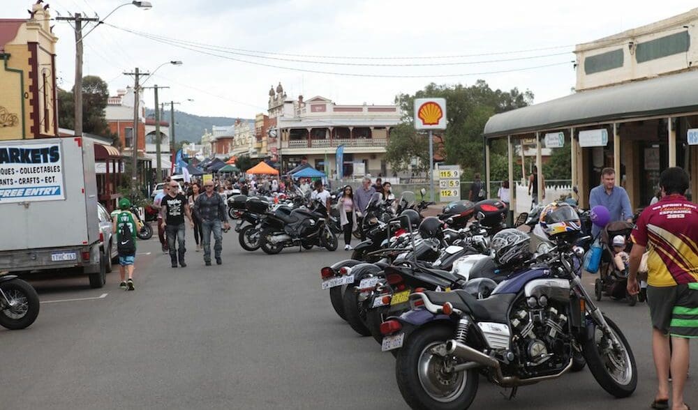 York Motorcycle Festival Avon Valley Motorcycle Frendly Region Western Australia