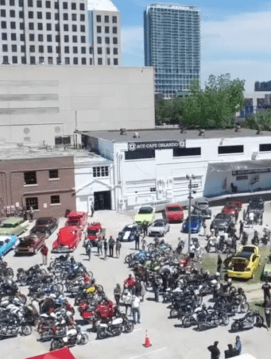 Ace Cafe Orlando ground-breaking