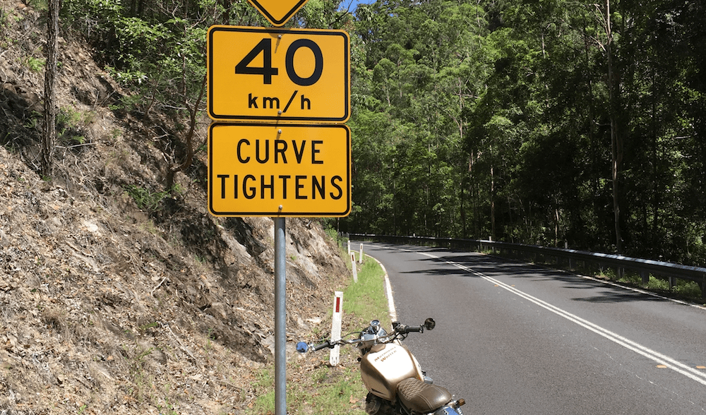 Curve signs - Oxley Highway may set safety standard Austroads read Traffic Sign Recognition (TSR) Signs warnings