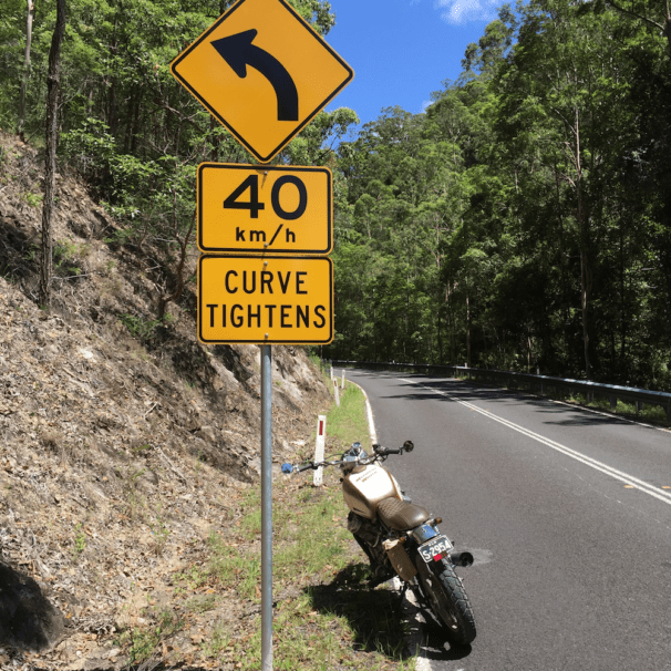 Curve signs - Oxley Highway may set safety standard Austroads read Traffic Sign Recognition (TSR) Signs warnings