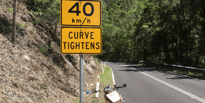 Curve signs - Oxley Highway may set safety standard Austroads read Traffic Sign Recognition (TSR) Signs warnings