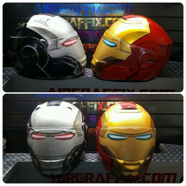 Iron Man Motorcycle Helmets webBikeWorld