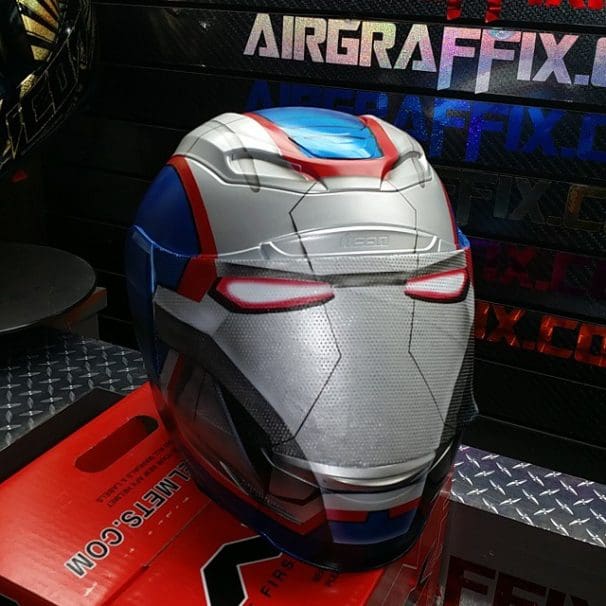 Iron Man Motorcycle Helmets webBikeWorld