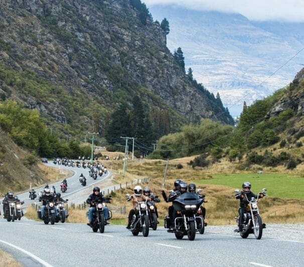 Iron Run, Thunder run, motorcycle rally, HOG, harley, Harley-Davidson, motorcycle rally, motorcycles bashing rewards adaptive cruise