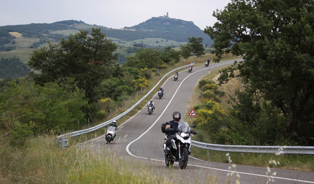 Hear the Road Tours Radicofani in Tuscany motorcycle tour