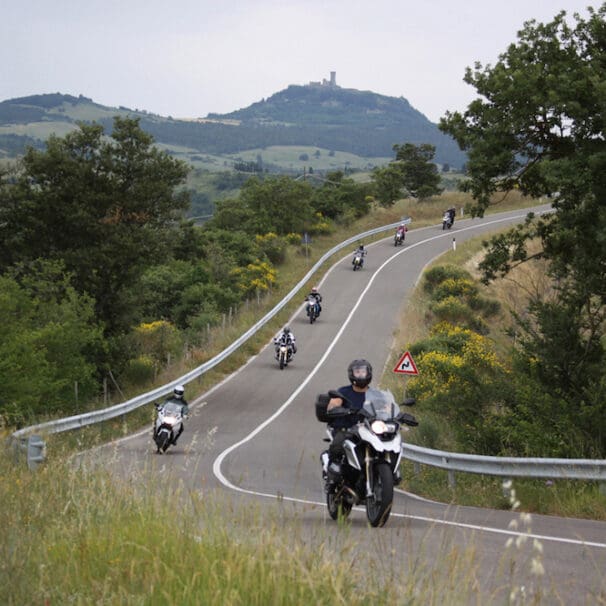 Hear the Road Tours Radicofani in Tuscany motorcycle tour