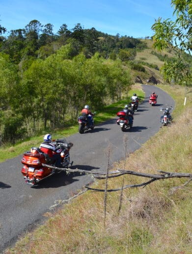 South Burnett Regional Council motorcycle friendly shire Bunya Mountains