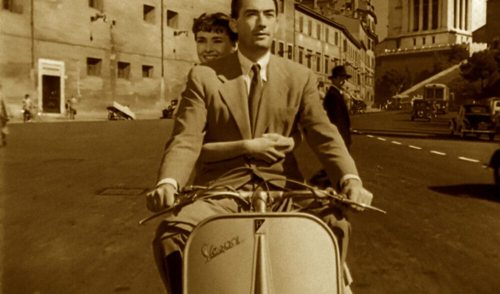 Vespa Roman Holiday Audrey Hepburn Gregory Peck