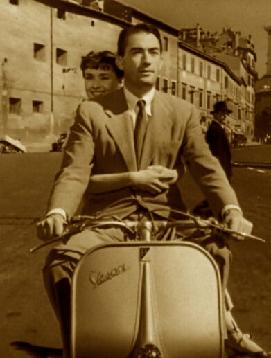 Vespa Roman Holiday Audrey Hepburn Gregory Peck