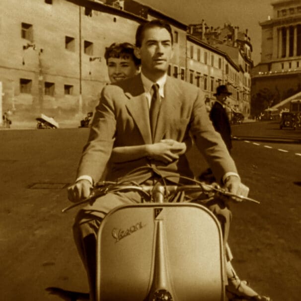 Vespa Roman Holiday Audrey Hepburn Gregory Peck