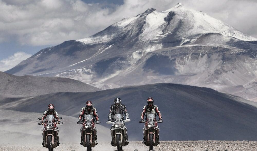 Honda Africa Twin claims altitude record discount war