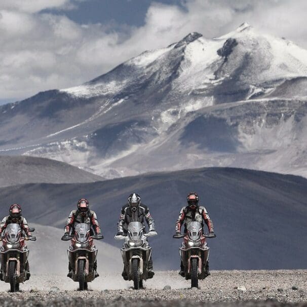 Honda Africa Twin claims altitude record discount war