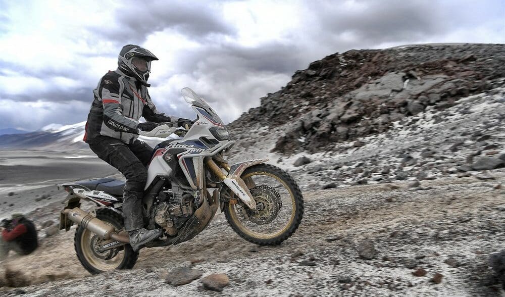 Honda Africa Twin claims altitude record