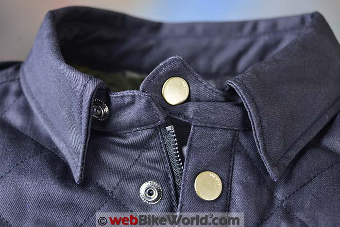 REV'IT! Westport Overshirt Collar Close-up