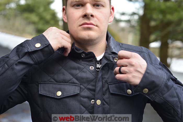 REV'IT! Westport Overshirt Collar