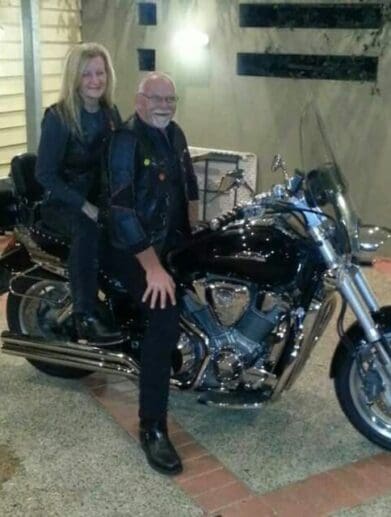 Sue Stanley and Don Cameron will marry at the Busted Budgie Rally 25th