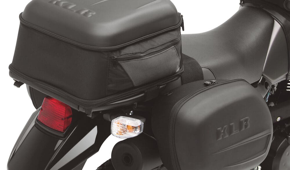 Kawasaki offers free KLR650 luggage