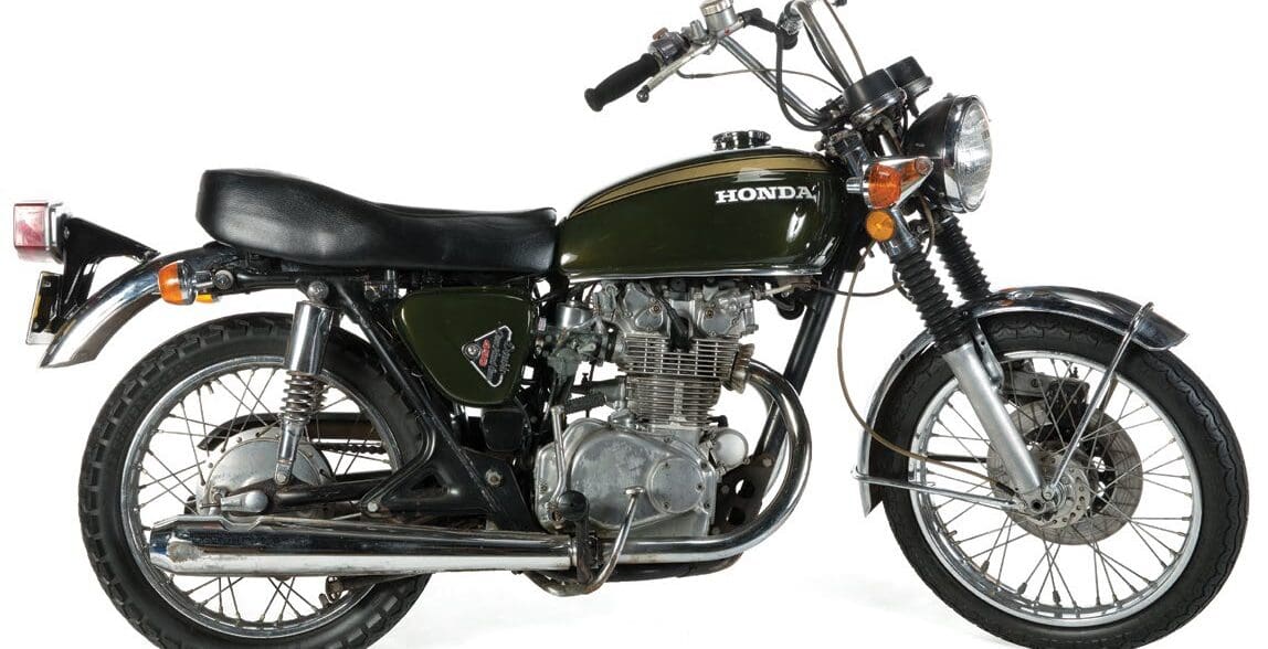 Steve McQueen Honda CB450