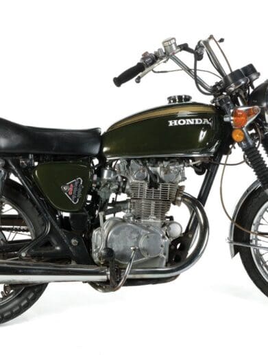 Steve McQueen Honda CB450