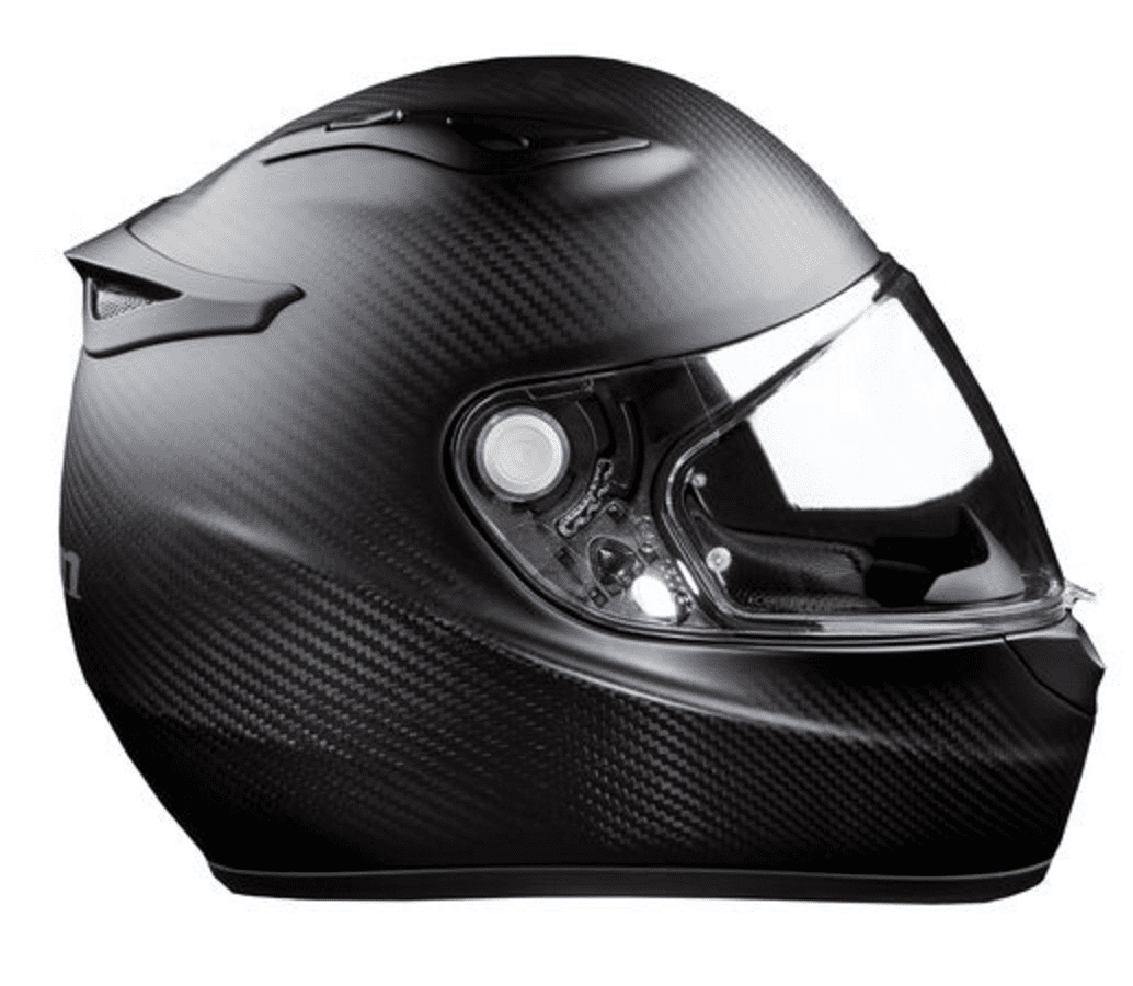The Klim K1R Raw Karbon Helmet