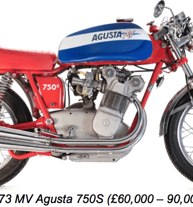 1973 MV Agusta 750S collector