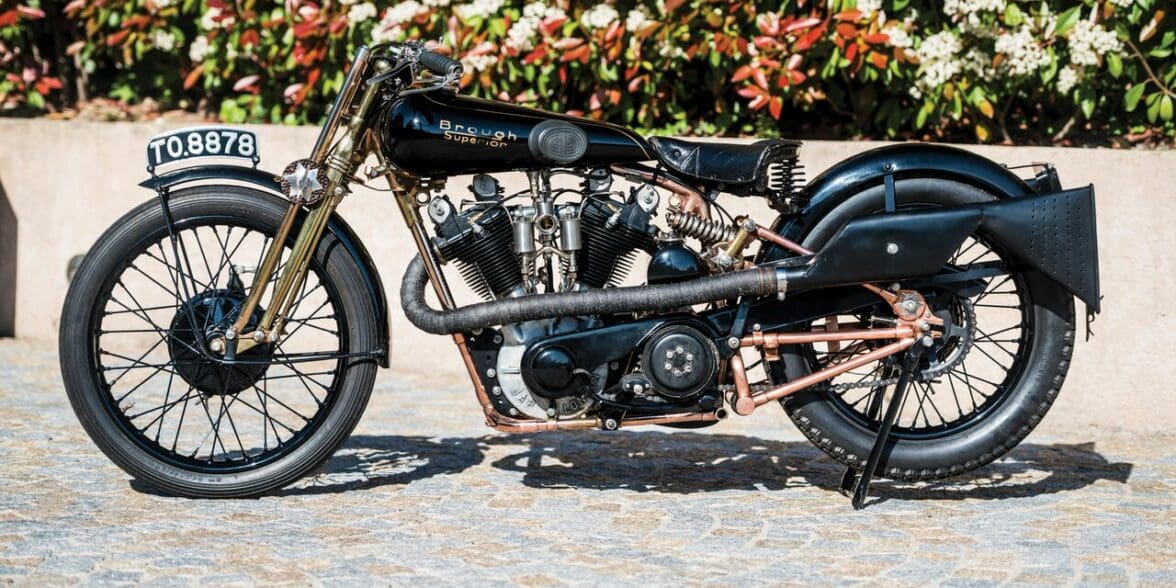 1928 Brough Superior SS100 called “Moby Dick”