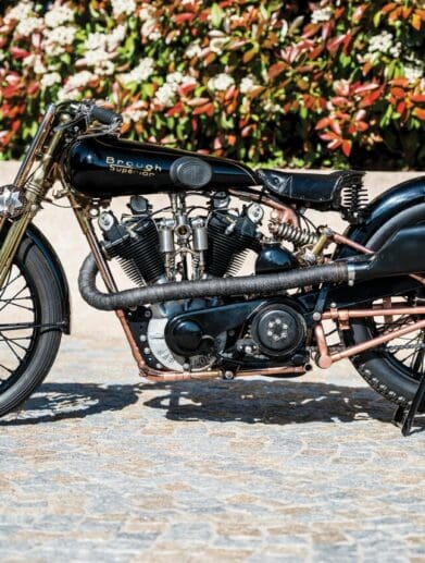 1928 Brough Superior SS100 called “Moby Dick”