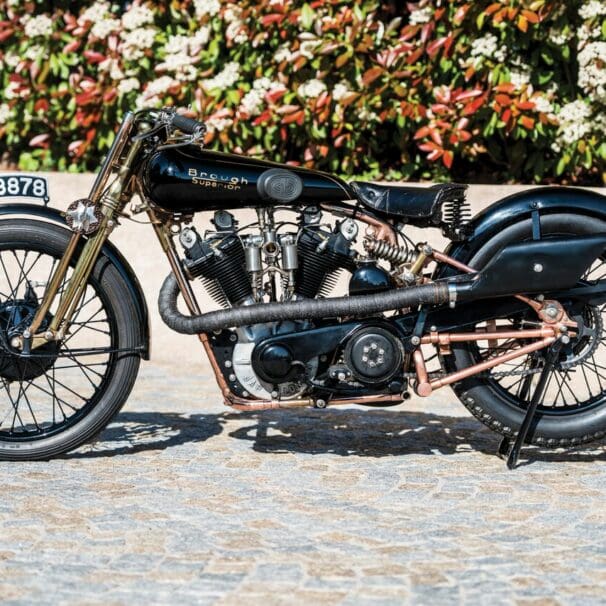 1928 Brough Superior SS100 called “Moby Dick”