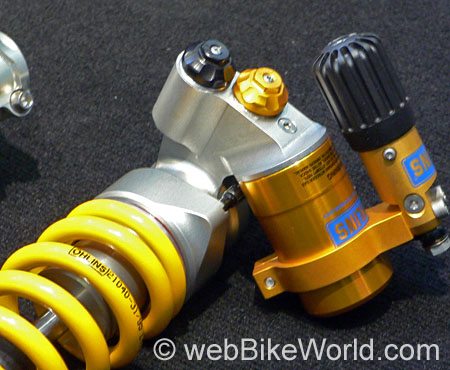 Öhlins MotoGP Rear Shock Reservoir