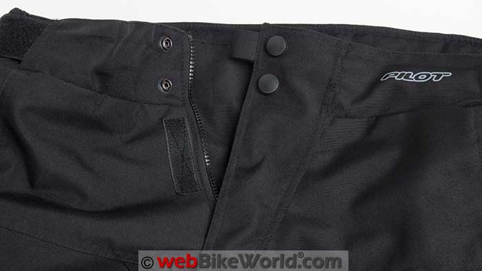 Pilot Dura Overpants Main Entry Snaps