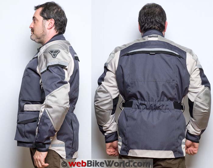 Pilot Trans-Urban Jacket V2 Side and Rear Views