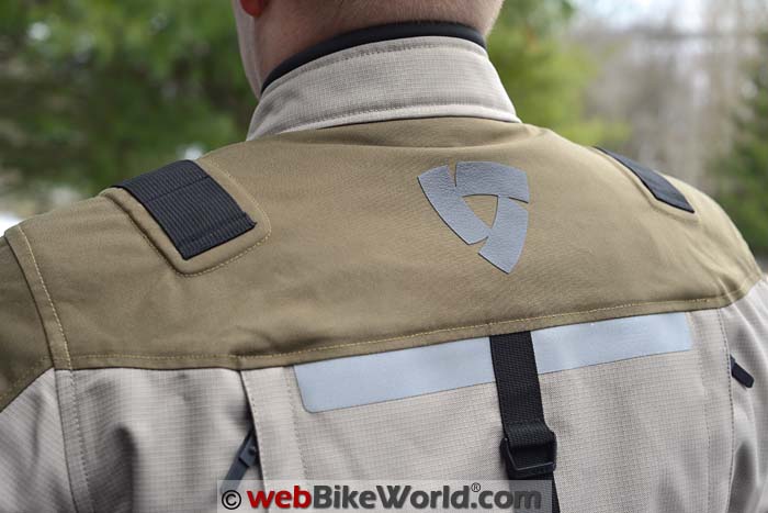 REV'IT! Sand II Jacket Rear Shoulders