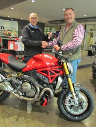 Ducati 40th raises funds for spinal service
