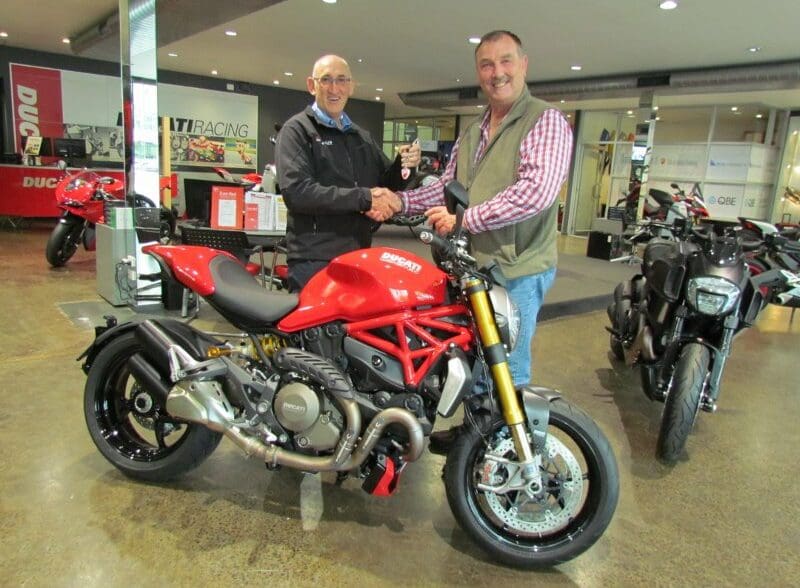 Ducati 40th raises funds for spinal service