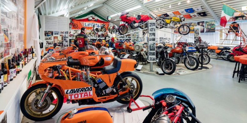 Cors Dees Laverda Museum Netherlands