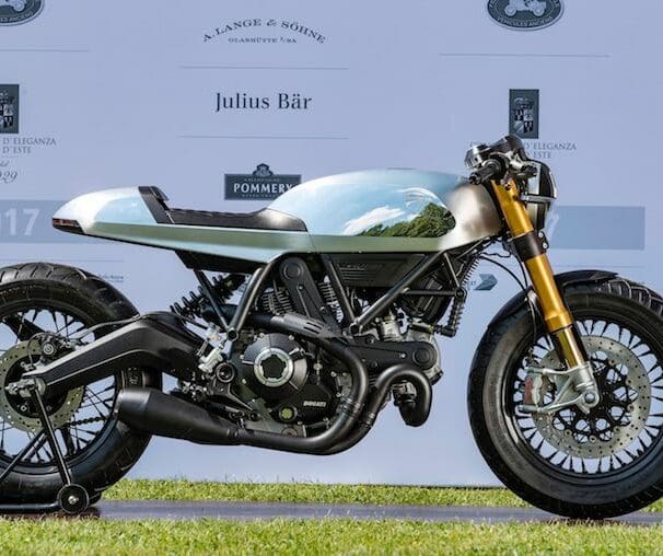 2017 Ducati Design Centre Scrambler Cafe Racer Concept - Moby Dick