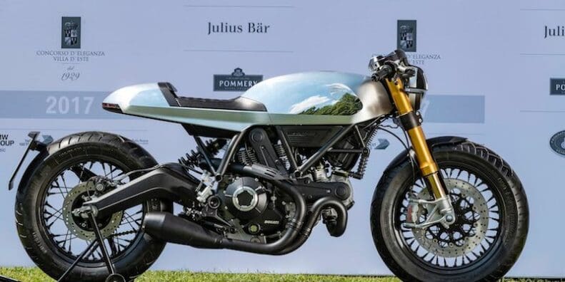 2017 Ducati Design Centre Scrambler Cafe Racer Concept - Moby Dick