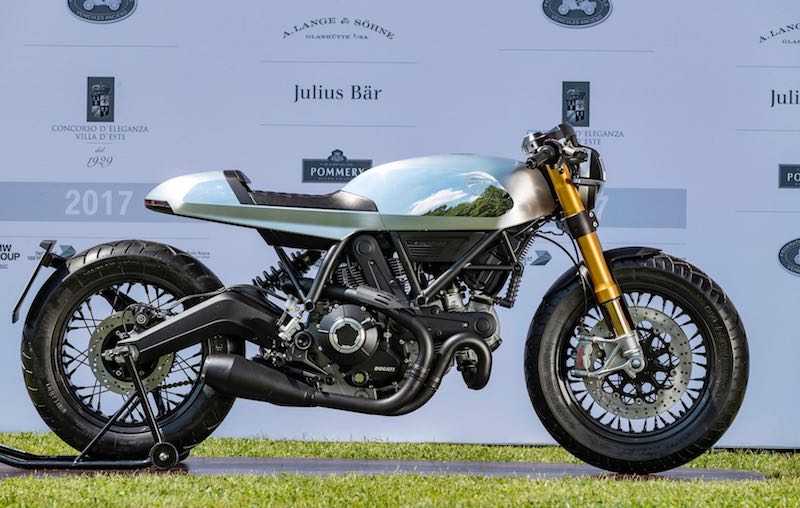 2017 Ducati Design Centre Scrambler Cafe Racer Concept - Moby Dick