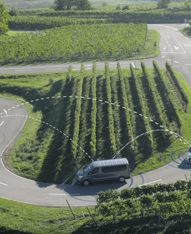 Bosch radar warns riders of traffic autonomous 5g