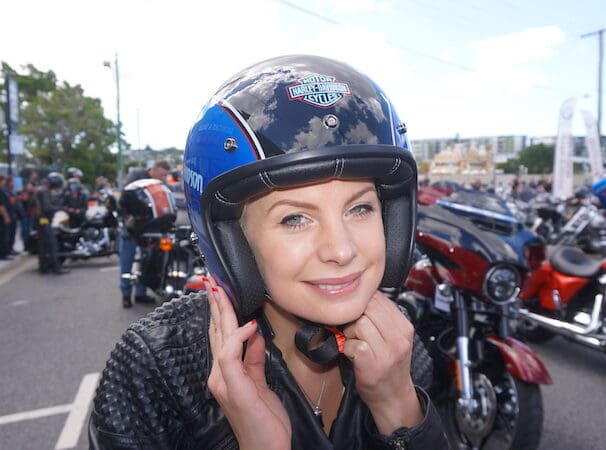 Harley-Davidson Australia 100th anniversary Bell Custom 500 helmet