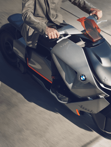 BMW Concept Link electric scooter sharing hiring