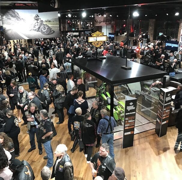 Harley Heaven Melbourne opening night dealers brain cancer Riders urged to support motorcycle dealers