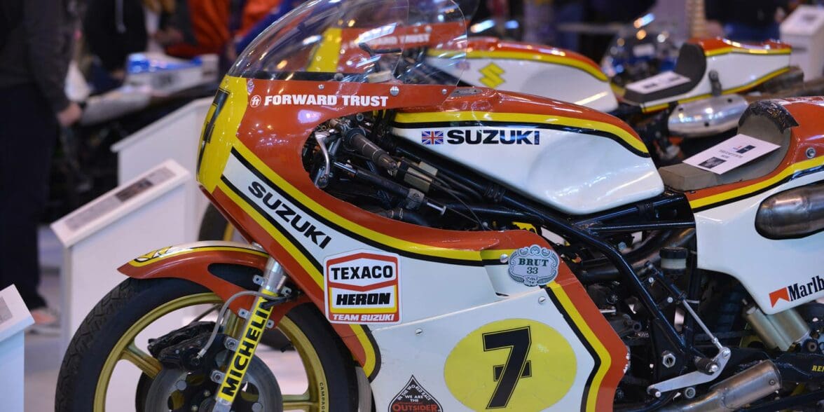 Barry Sheene Suzuki restored