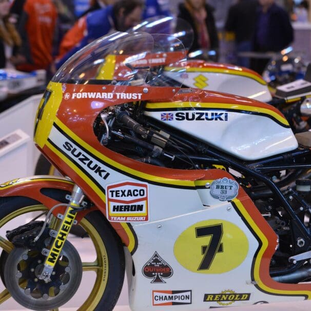 Barry Sheene Suzuki restored