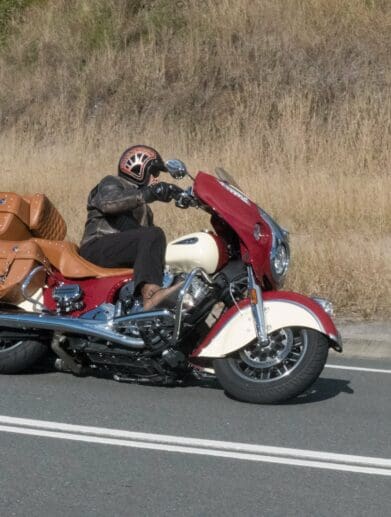 Indian Roadmaster Classic on the Oxley highway wiring