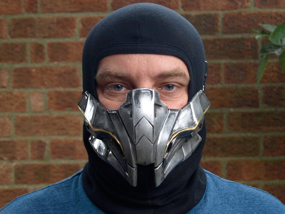 Unique Half-Face Masks by Hidden Assassins -