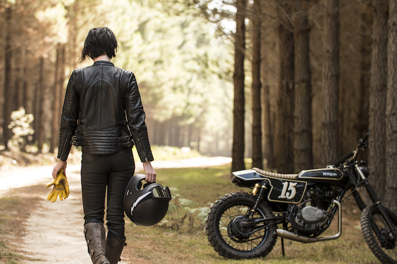 Black Arrow jacket - Bike shops pay lip service to women fashion