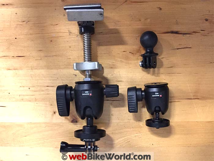 Manfrotto Ball Head Mounts