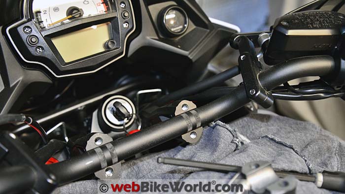 Stock Kawasaki Versys Handlebar