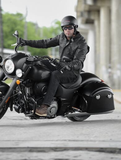 2018 Indian Springfield Dark Horse - scout bobber pricing halogen machine